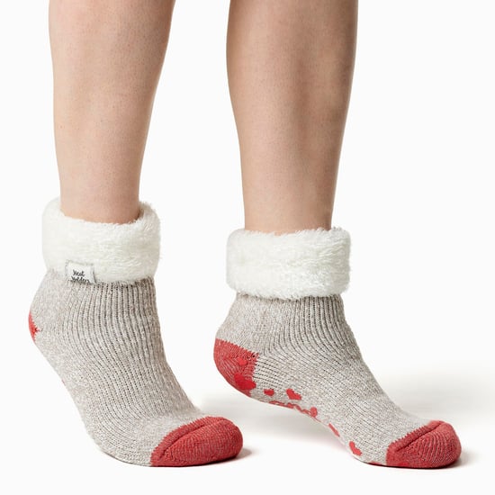 Dames Antislip Thermische Lage Enkel Slippers Bed Sokken met Grip - Image 5