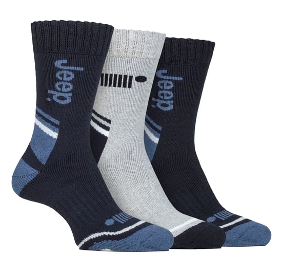 3 Pack Mens Walking Boot Socks | Performance Outdoor Socks for Hiking - Image 1