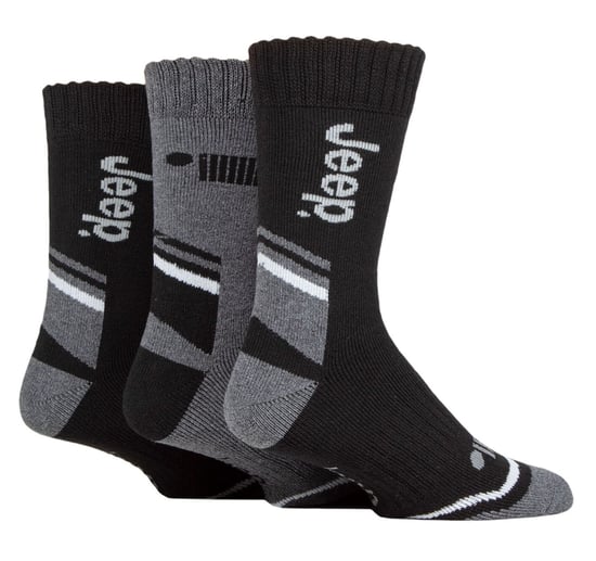 3 Pack Mens Walking Boot Socks | Performance Outdoor Socks for Hiking - Image 3