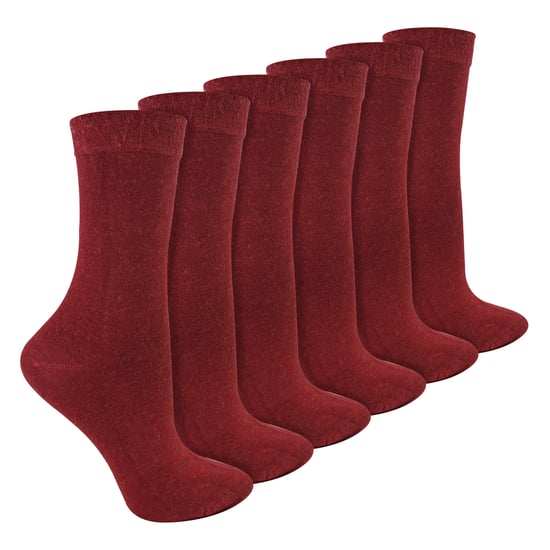Dames 6-Pack Sokken van Bamboe en Merinowolmix - Image 1