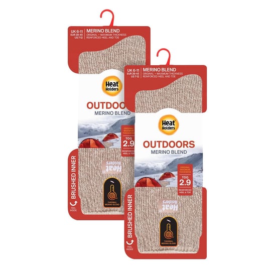 Mannen 2-Pack Merino Wol Thermosokken - Image 2