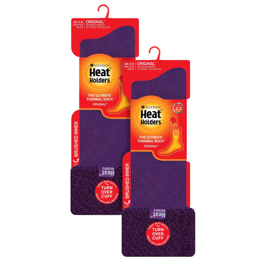 Dam 2-pack Wellington mjuka borstade innerstrumpor för kängor - Image 2