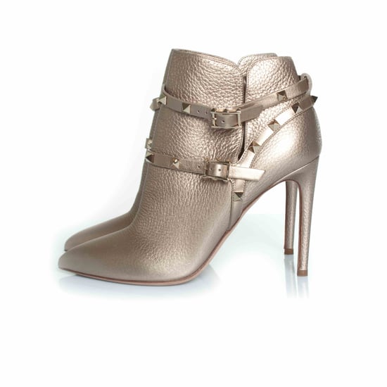 Rockstud leren enkellaarsjes - Image 2