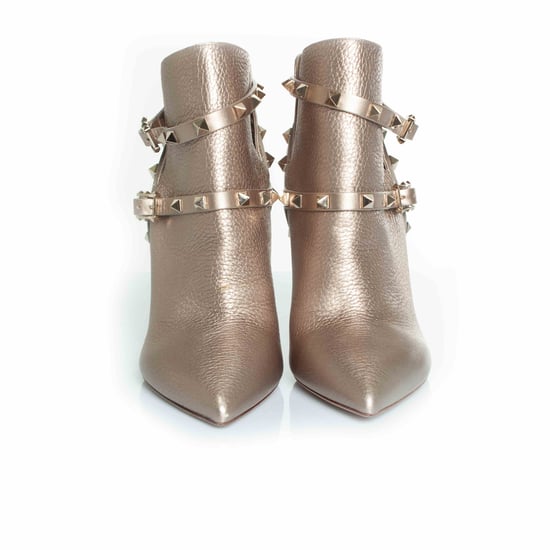 Rockstud leren enkellaarsjes - Image 3