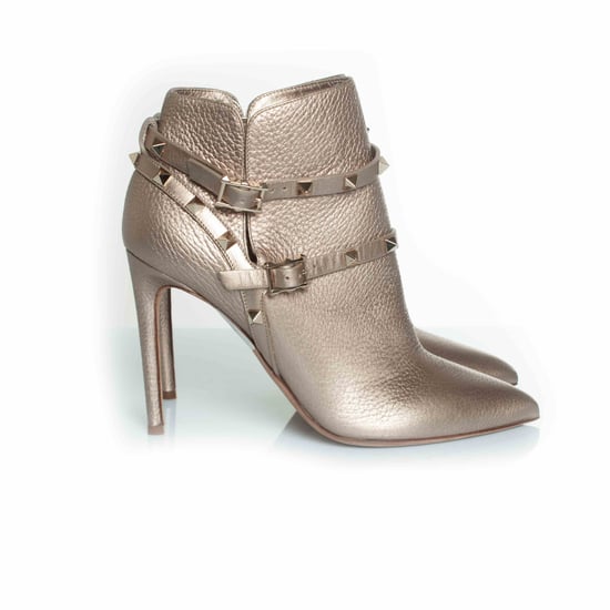 Rockstud leren enkellaarsjes - Image 4