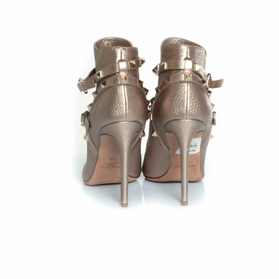 Rockstud leren enkellaarsjes - Image 5
