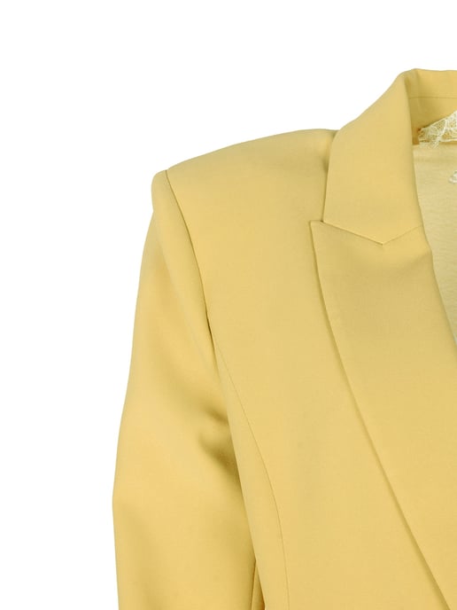 Patrizia Pepe Jacket Woman's Yellow - Image 4