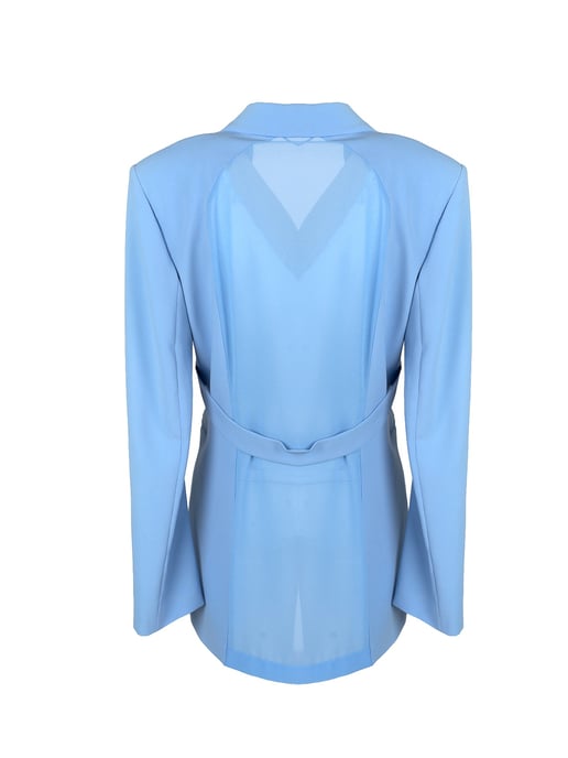 Patrizia Pepe Jacket Woman's Blue - Image 3