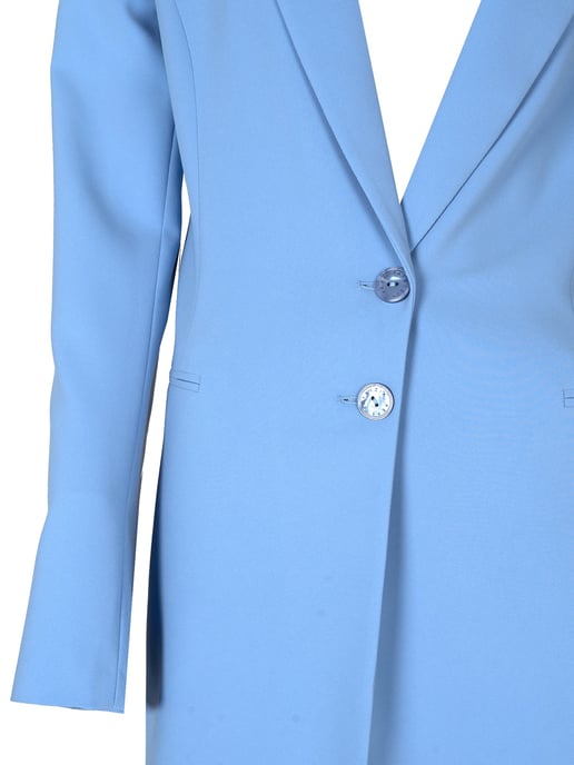 Patrizia Pepe Jacket Woman's Blue - Image 4