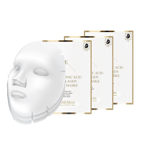 Hyaluronic Acid & Collagen Mask - 3 sheets x 3 - Image 1
