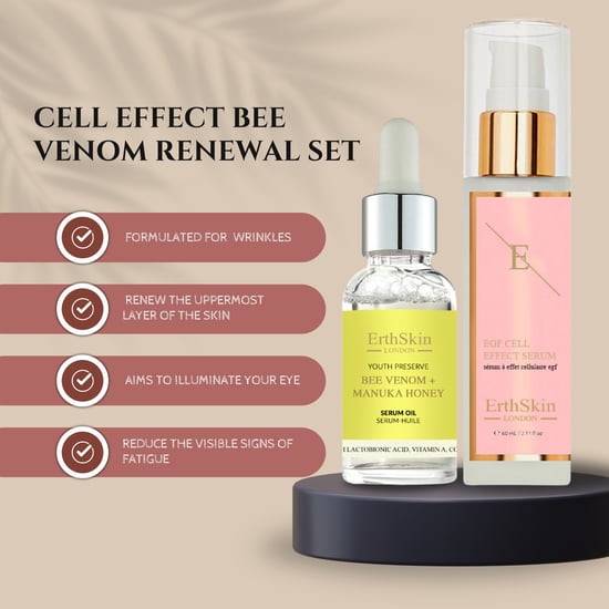 Bee Venom + Manuka Honey Serum Oil 30ml + EGF CELL EFFECT SERUM 60ML - Image 3
