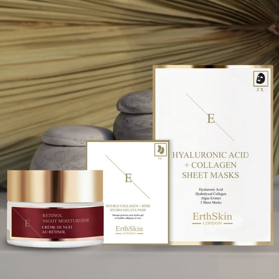 Retinol Nattfuktighetskräm 50ml + Dubbel Kollagen + Rosen Hydrogel Ögonlappar 5 X 2 + Hyaluronsyra & Kollagen Mask - 3 ark - Image 2