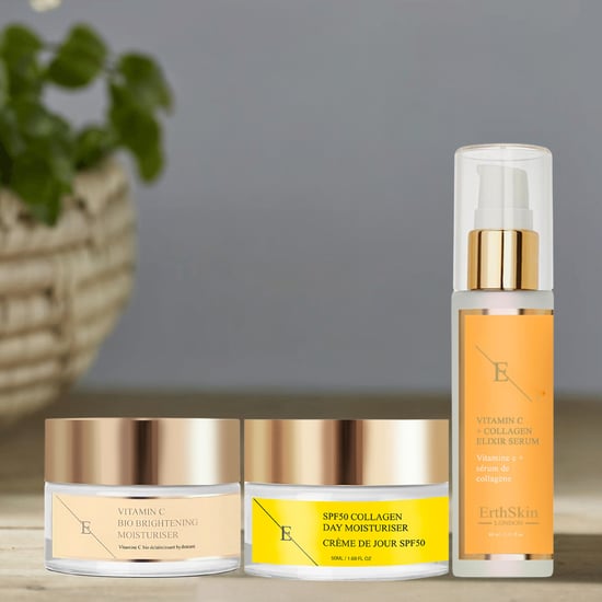 VITAMIN C + COLLAGEN ELIXIR SERUM 60ML + Vitamin C Bio Brightening Moisturiser 50ml +SPF 50 Collagen Day Cream 50ml - Image 2