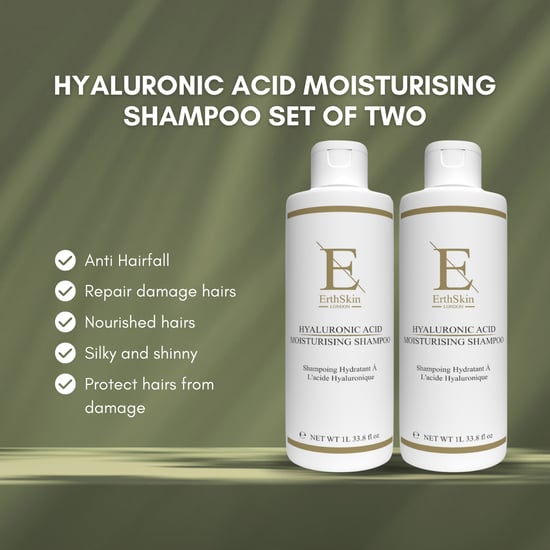 2x Hyaluronic Acid Moisturising Shampoo 1L - Image 3