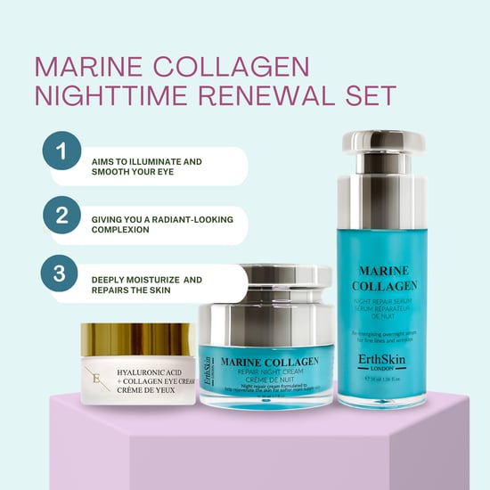Marine Collagen Night Cream 50ml + Hyaluronic Acid + Collagen Pro Age Eye Cream + Marine Collagen Night Repair Serum 30ml - Image 3