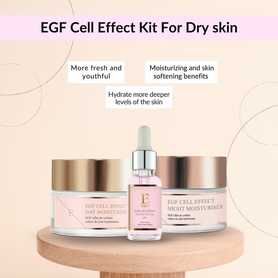 EGF Cel Effect Dag Moisturizer + EGF Cel Effect Nacht Moisturier + Rozenbloesem gezichtsolie 30ml - Image 3