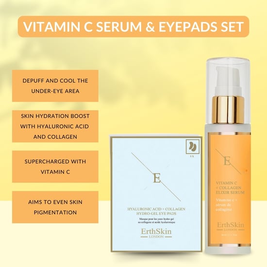 VITAMIN C + COLLAGEN ELIXIR SERUM 60ML + Hyaluronsyra + Kollagen Hydrogel Eye Pads 5 X 2 - Image 3