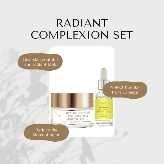 Hyaluronic acid & Collagen Day Cream 50ml+ Bee Venom + Manuka Honey Serum Oil 30ml - Image 2