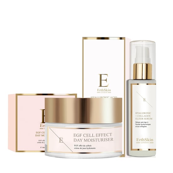 EGF Cell Effect Day Moisturiser 50ml + Hyaluronic acid & Collagen Serum - 60ml - Image 1