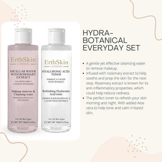 Refreshing Hyaluronic Acid Toner 150ml + Micellar Water with Rosemary Extract 150ml - Image 2