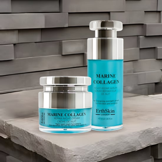 Marine Collagen Night Cream 50ml + Marine Collagen Night Repair Serum 30ml - Image 3