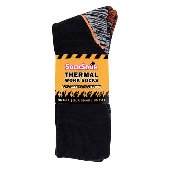 Mens Thermal Ultimate Cotton Rich Work Socks - Image 2