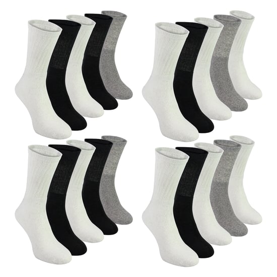 Mens 20 Pack Multipack Sport Socks | Breathable Cotton Running Socks - Image 1