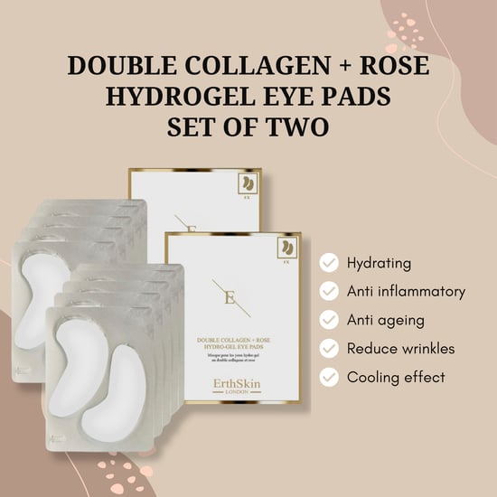 2x Double Collagen + Rose Hydrogel Eye Pads 5 X 2 - Image 2