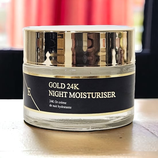 Anti-Wrinkle Night Moisturiser 24k Gold 50ml - Image 2