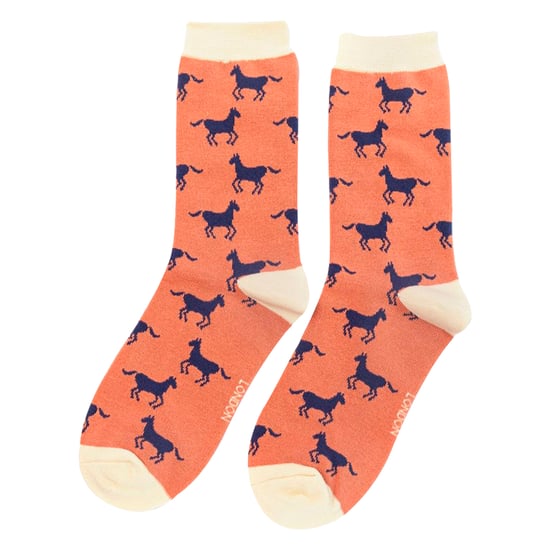 1 Pack Ladies Novelty Animal Patterned Bamboo Socks - Image 4