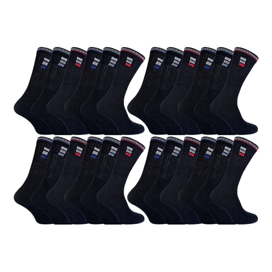 24 Paar Multipack Heren Klassieke Sport Ademende Sokken - Image 1