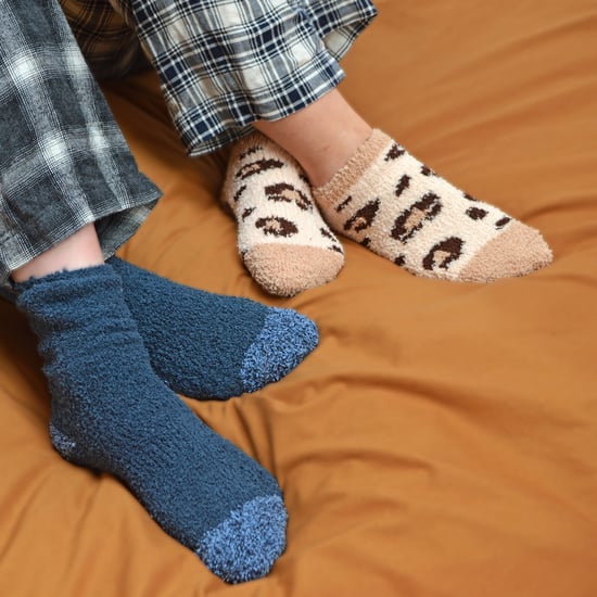8 Pak Dames Dierenprint Lage Cosy Sokken - Image 5