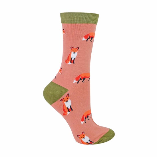 1 Verpakking Dames Novelty Dierenpatroon Bamboosokken - Image 1