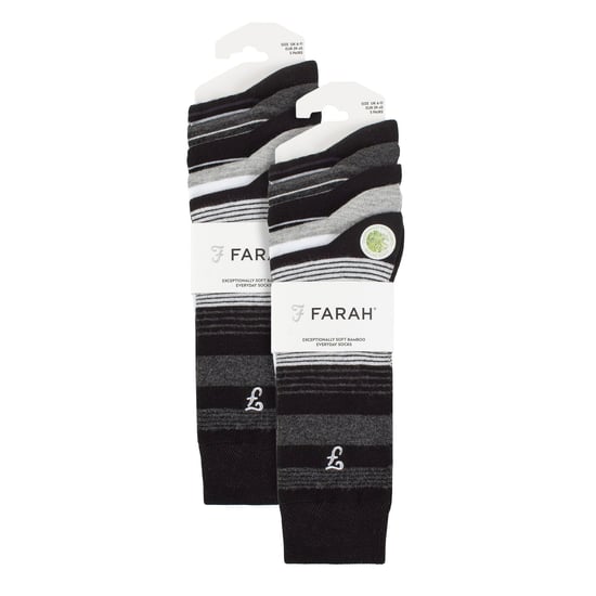 Mens 10 Pair Multi-Pack Bright Bamboo Socks - Image 2