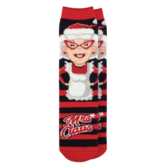 Womens Fluffy Christmas Socks by Heat Holders Lite - Image 3
