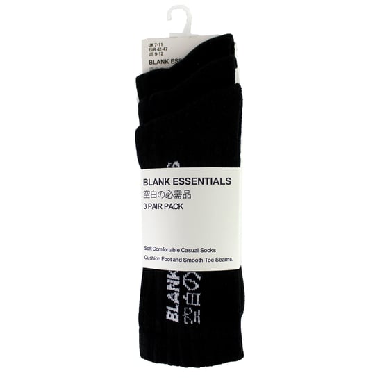 3 Pairs Mens Cotton Sport Crew Socks - Image 2