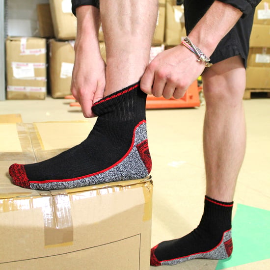 12 Pairs Short Bamboo Work Socks for Men - Image 3