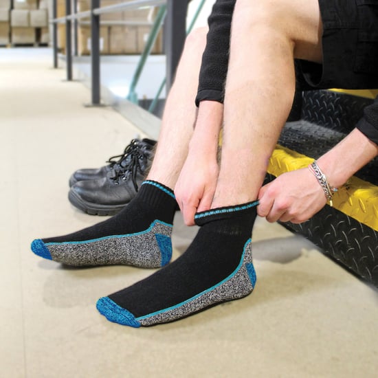 12 Pairs Short Bamboo Work Socks for Men - Image 5