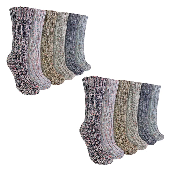 Dames 12-Pack Alpaca Boot Sokken - Image 1