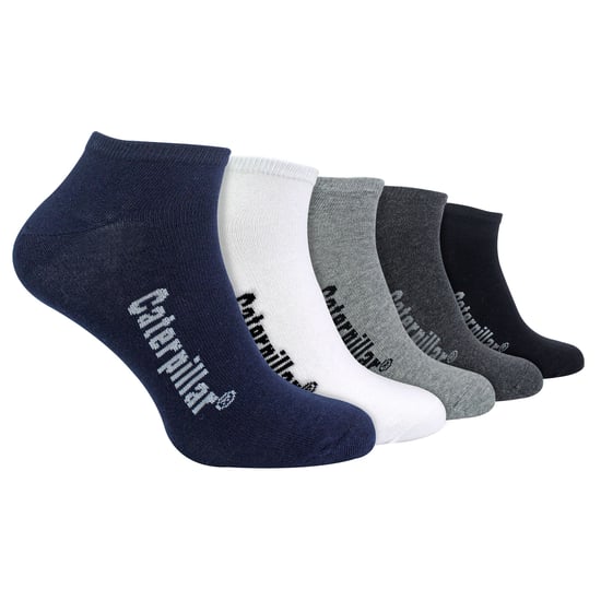 Mens 5 Pack Cotton Rich Trainer Work Socks - Image 1