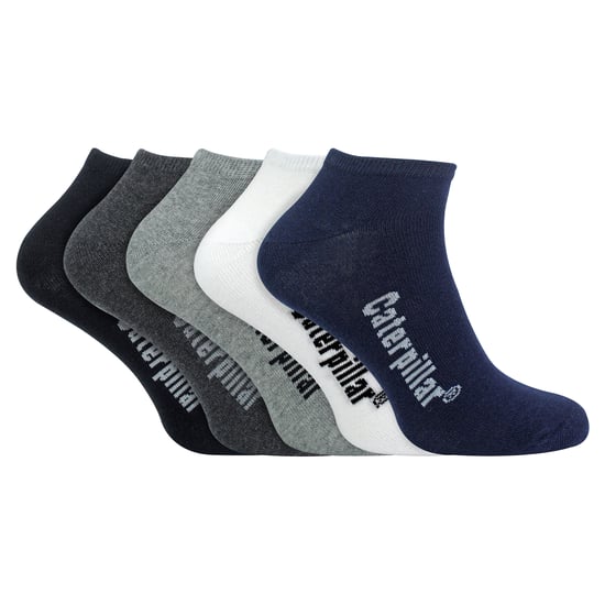 Mens 5 Pack Cotton Rich Trainer Work Socks - Image 3