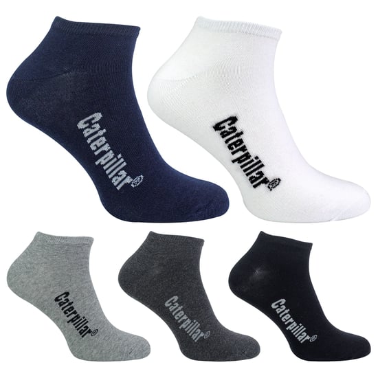 Mens 5 Pack Cotton Rich Trainer Work Socks - Image 4