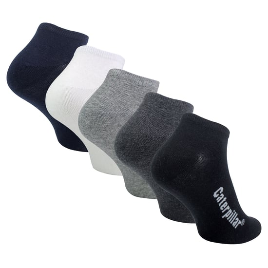 Mens 5 Pack Cotton Rich Trainer Work Socks - Image 5