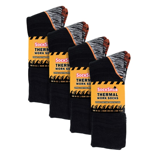 Thermal Ultimate Cotton Rich-arbetsstrumpor för herrar - Image 2