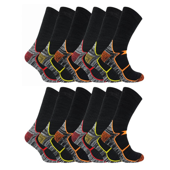 Thermal Ultimate Cotton Rich-arbetsstrumpor för herrar - Image 4