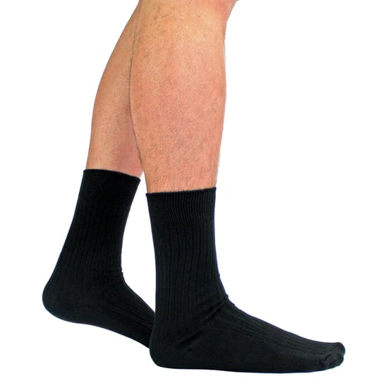 24 Paar Multipack Heren Ultimate Comfort 100% Katoenen Sokken - Image 3