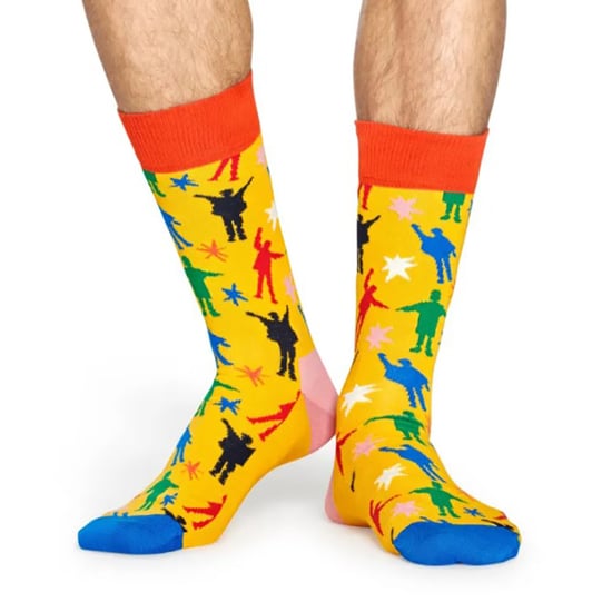 1 Pack Mens Official Licensed The Beatles Novelty Socks - Image 4