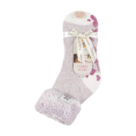 Damer Non Slip Varmfodrade Låga Ankelsockor med Grepp - Image 2