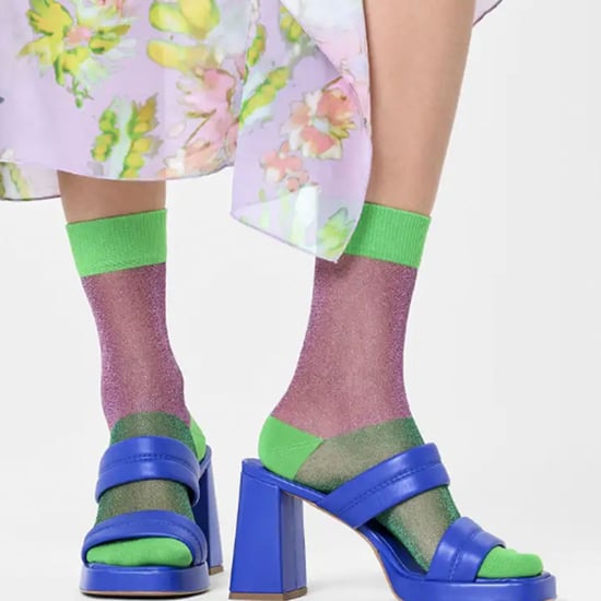 Light Colourful Thin Glittery Socks for Men and Women - Image 3