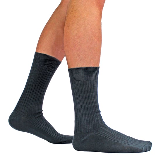 24 Pairs Multipack Mens Ultimate Comfort 100% Cotton Socks - Image 3